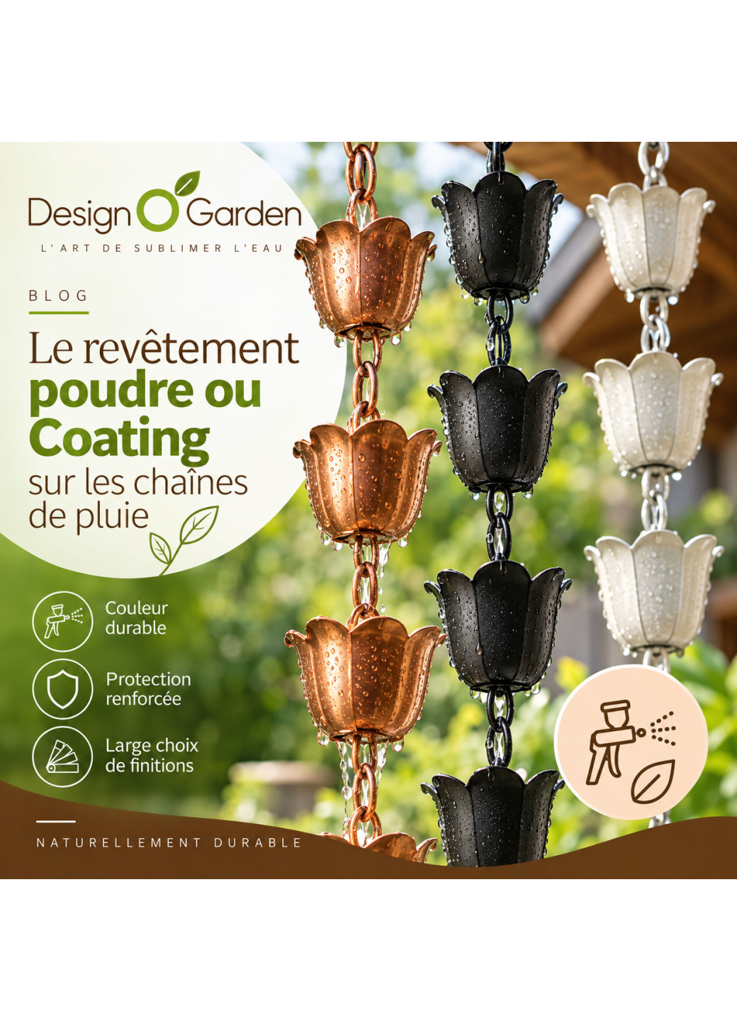 Comparatif des chaînes de pluie : quel modèle choisir ?